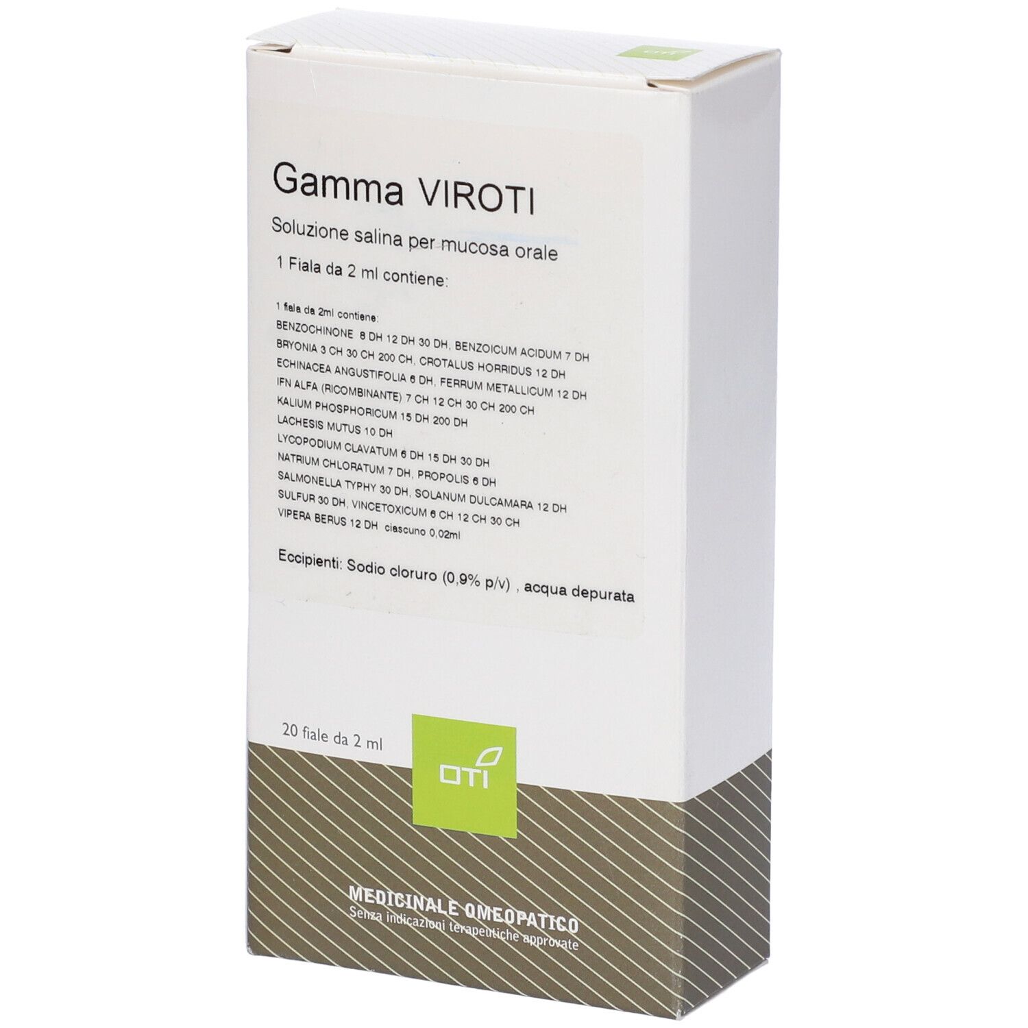 Gamma Viroti Composto 20 Fiale Fisiologiche 2ml