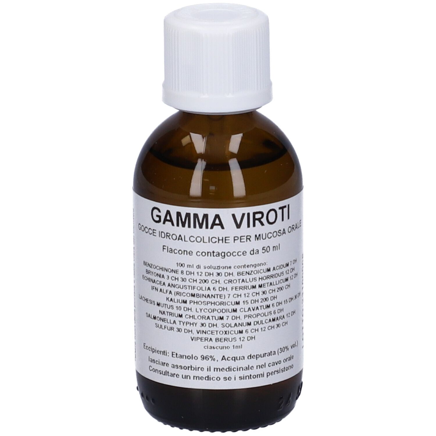 Gamma Viroti Composto Gocce 50 Ml Soluzione Idroalcolica