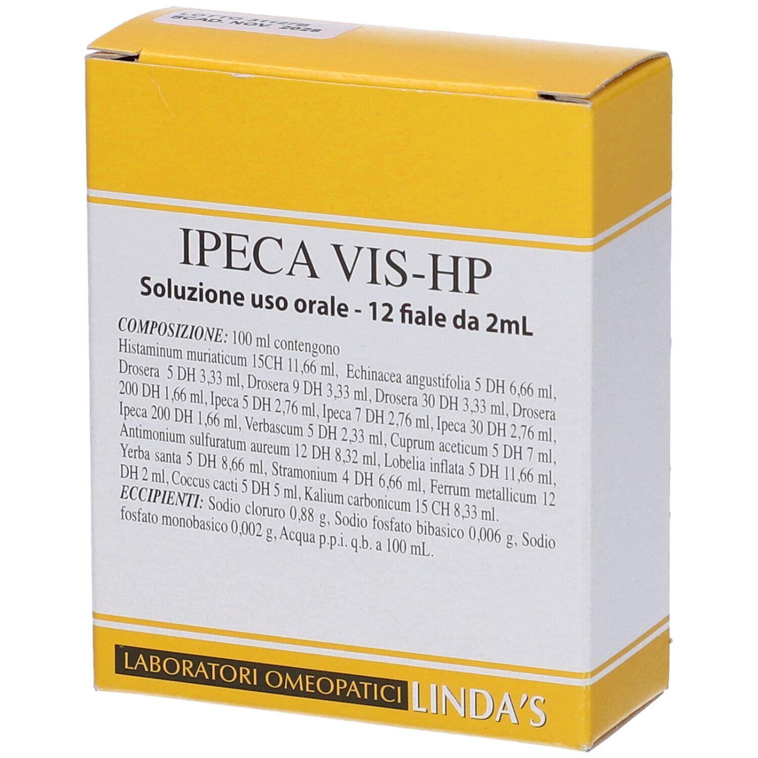Ipeca Vis-Hp 12 Fiale 2 ml