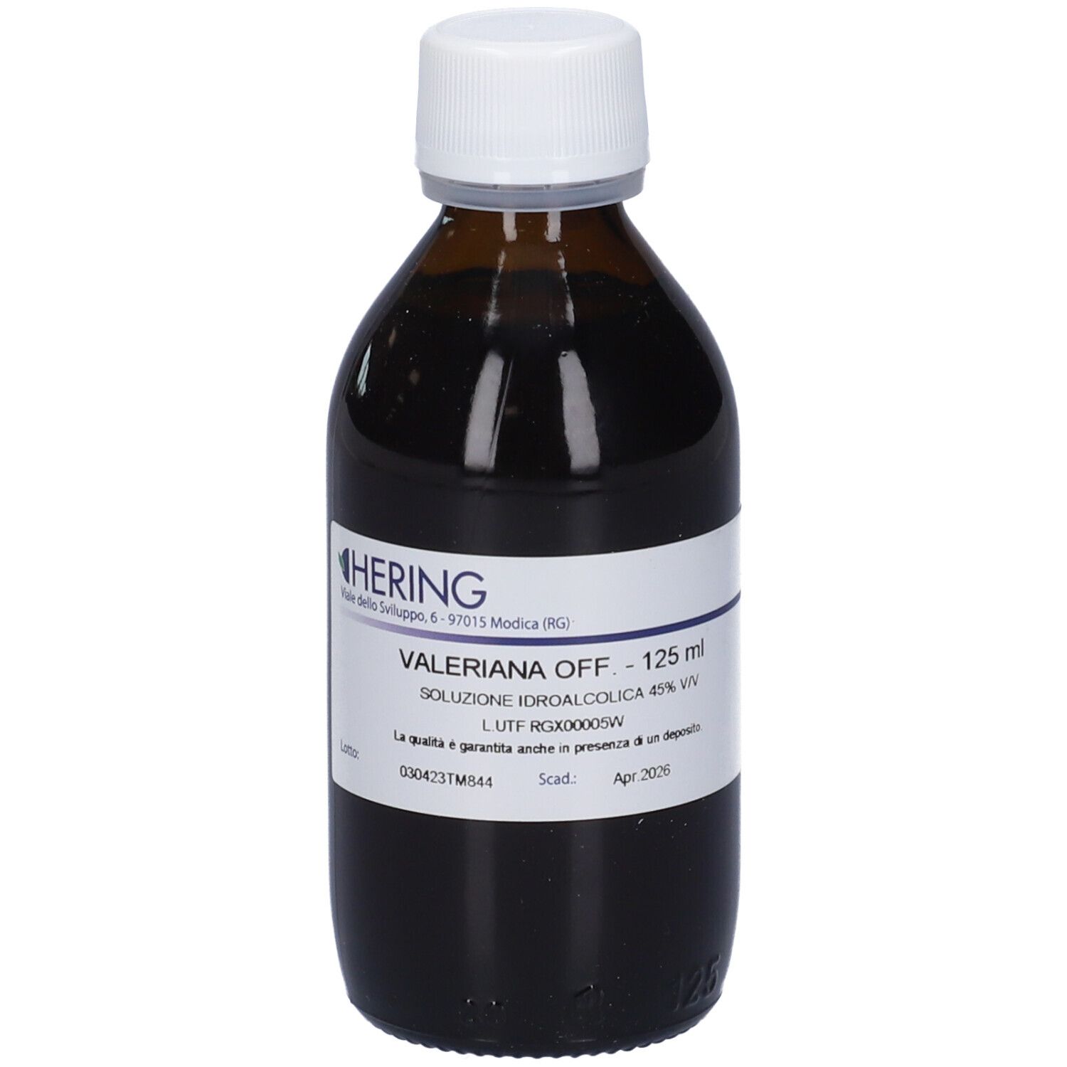 Hering Valeriana Officinalis 125 Ml Tintura Madre