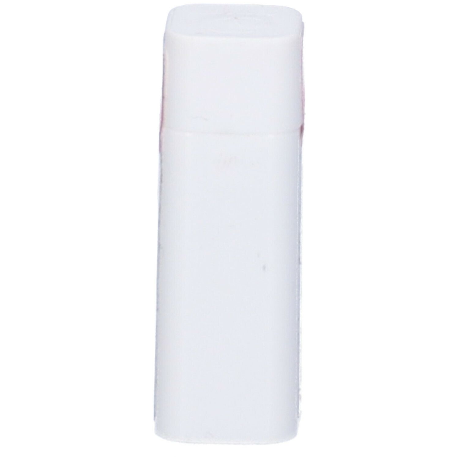 Contenitore bianco rettangolare con bordi arrotondati. Design minimalista, senza scritte.