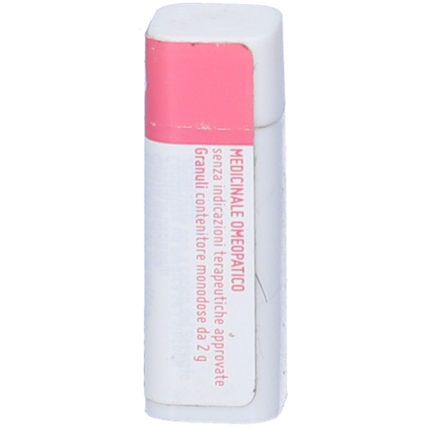 Confezione cilindrica con etichetta rosa. Scritta: Silicea 3 LM, dynamis.