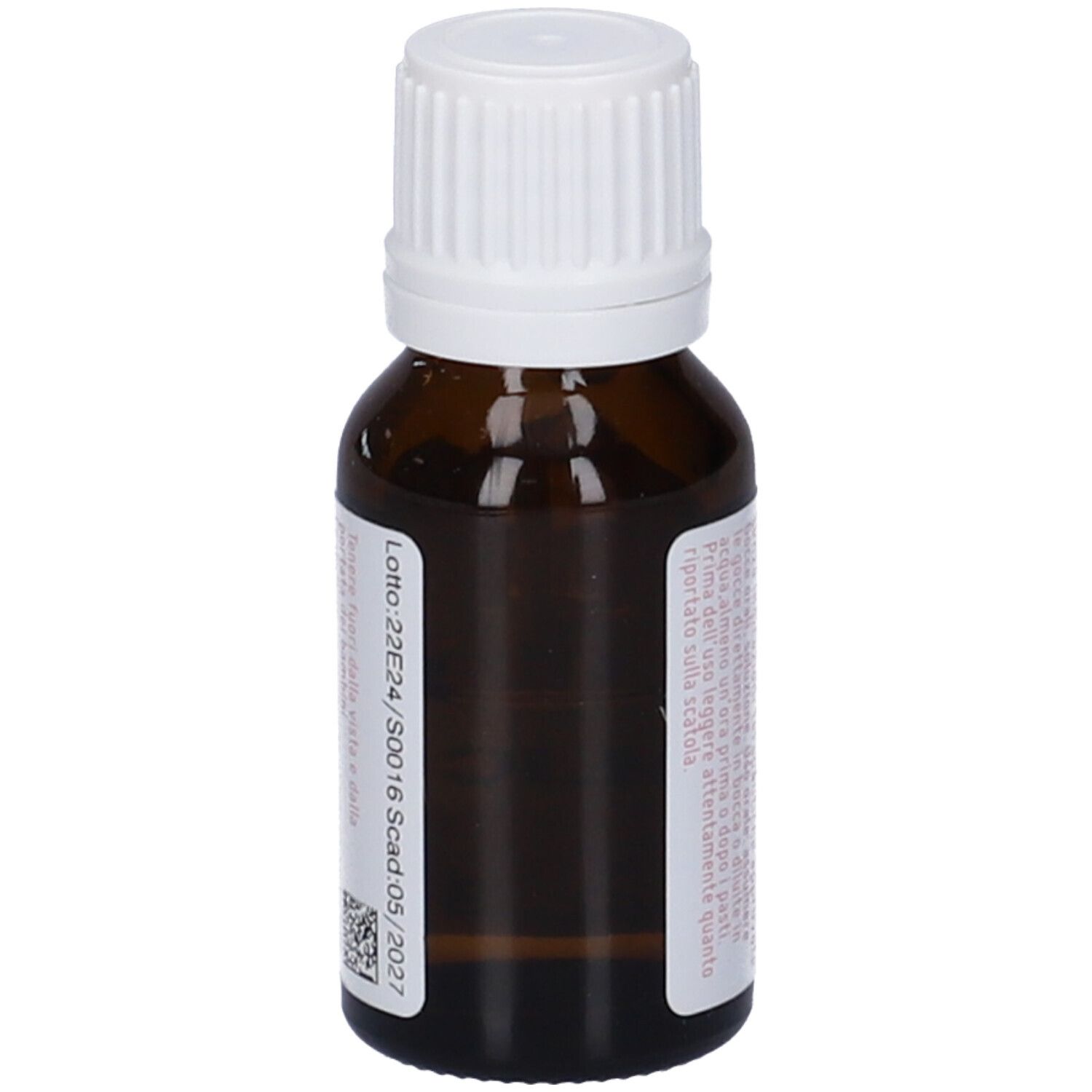 Flacone in vetro marrone con tappo bianco. Scritta: Silicea dynamis 3 LM, 10 ml.