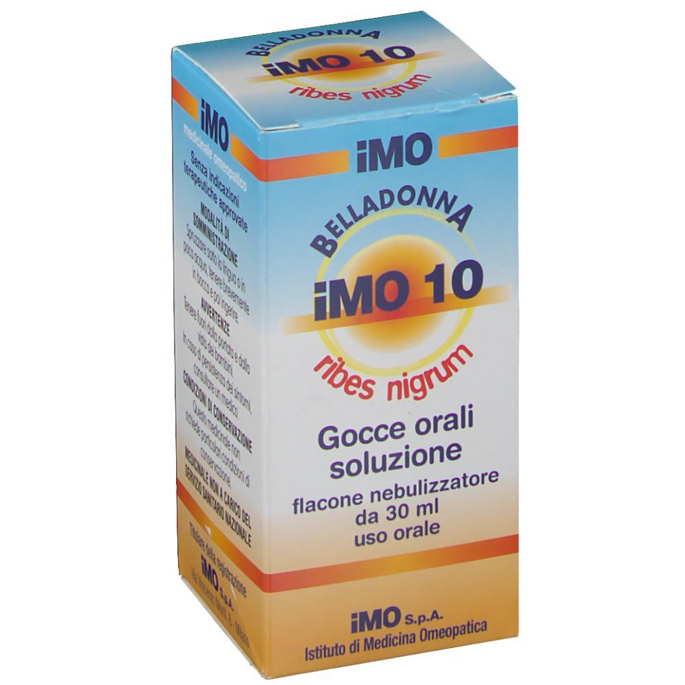 Scatola di cartone con nome e designazione del prodotto. Testo in italiano. Flacone da 30 ml.