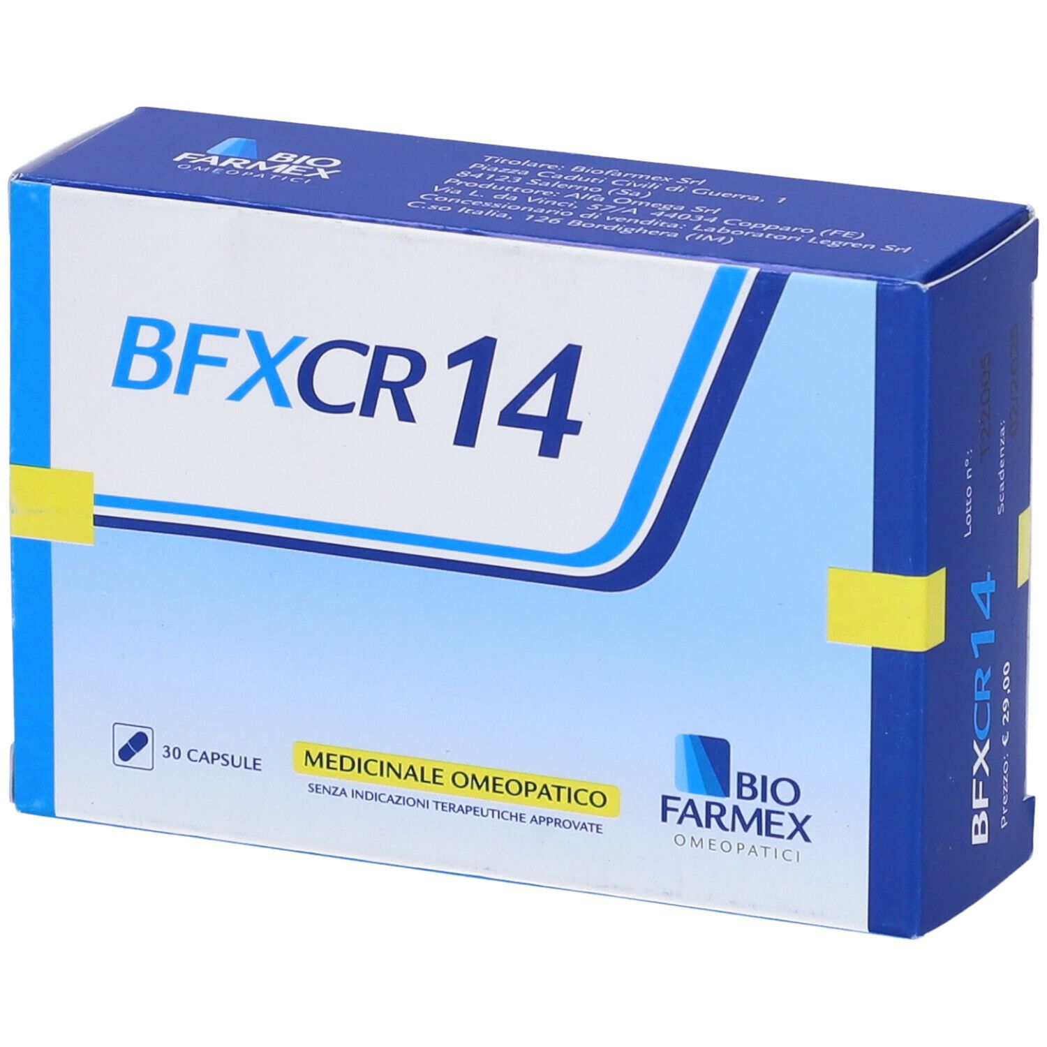 Biofarmex BfxCr 14 500mg Capsule