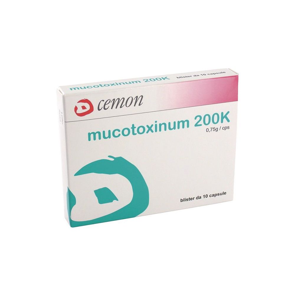 Cemon Mucotoxinum 200K 10 Capsule (Cm-I)