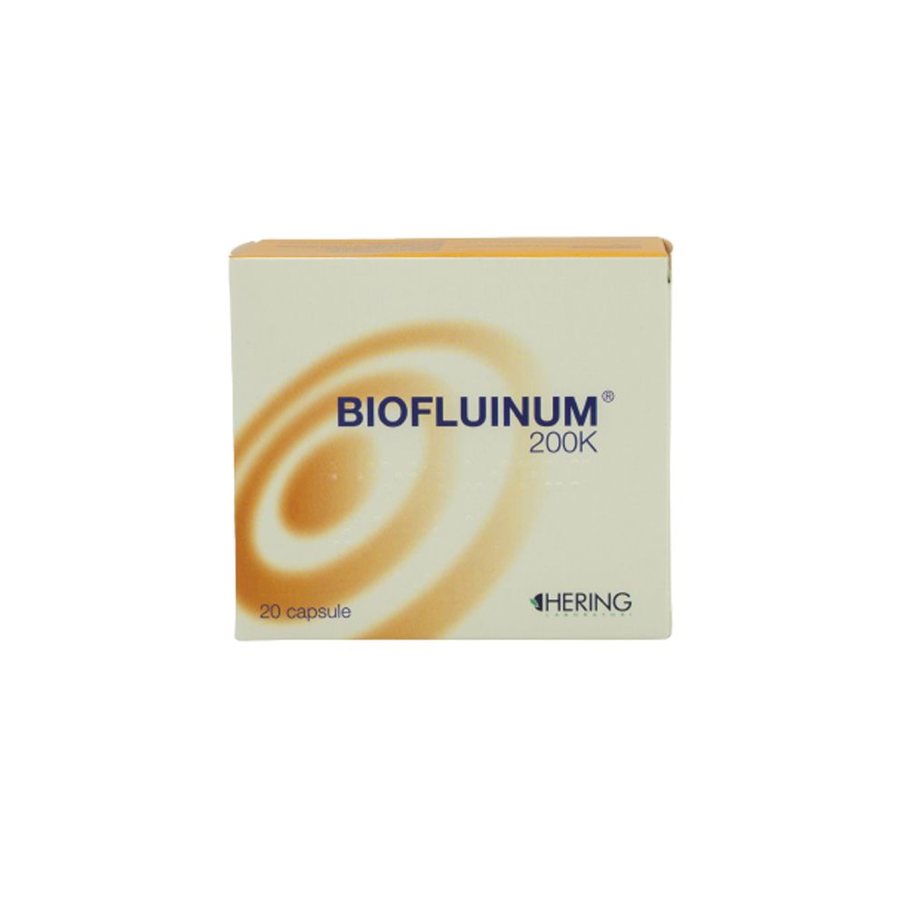 Hering Biofluinum 200K 1 G 20 Capsule