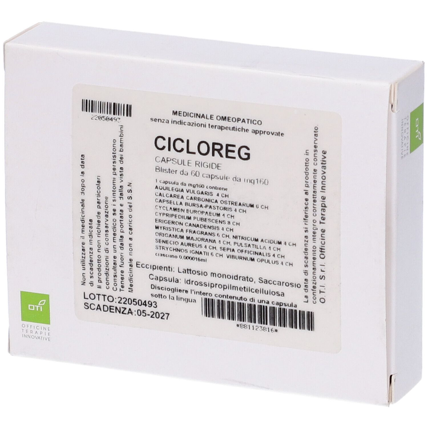 Cicloreg Composto 60 Capsule