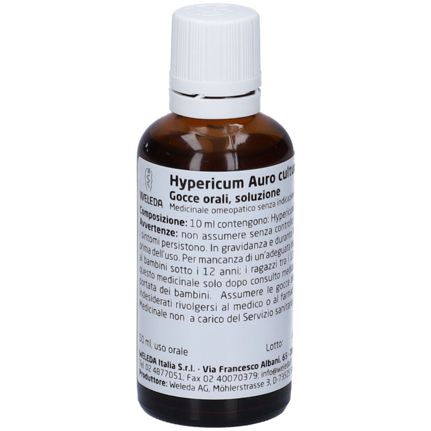 Hypericum Auro Cultum Herba D2 50 ml