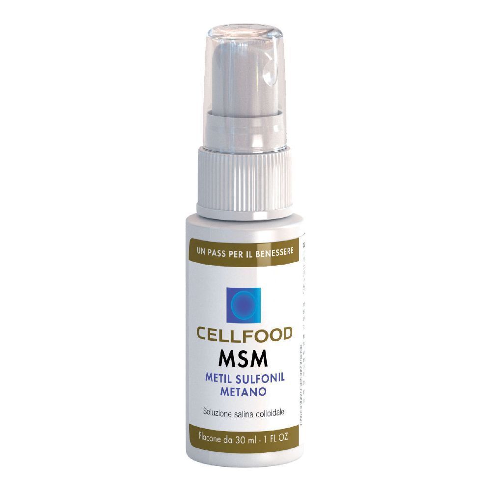 CELLFOOD® MSM Spray 30 ml Gocce orali