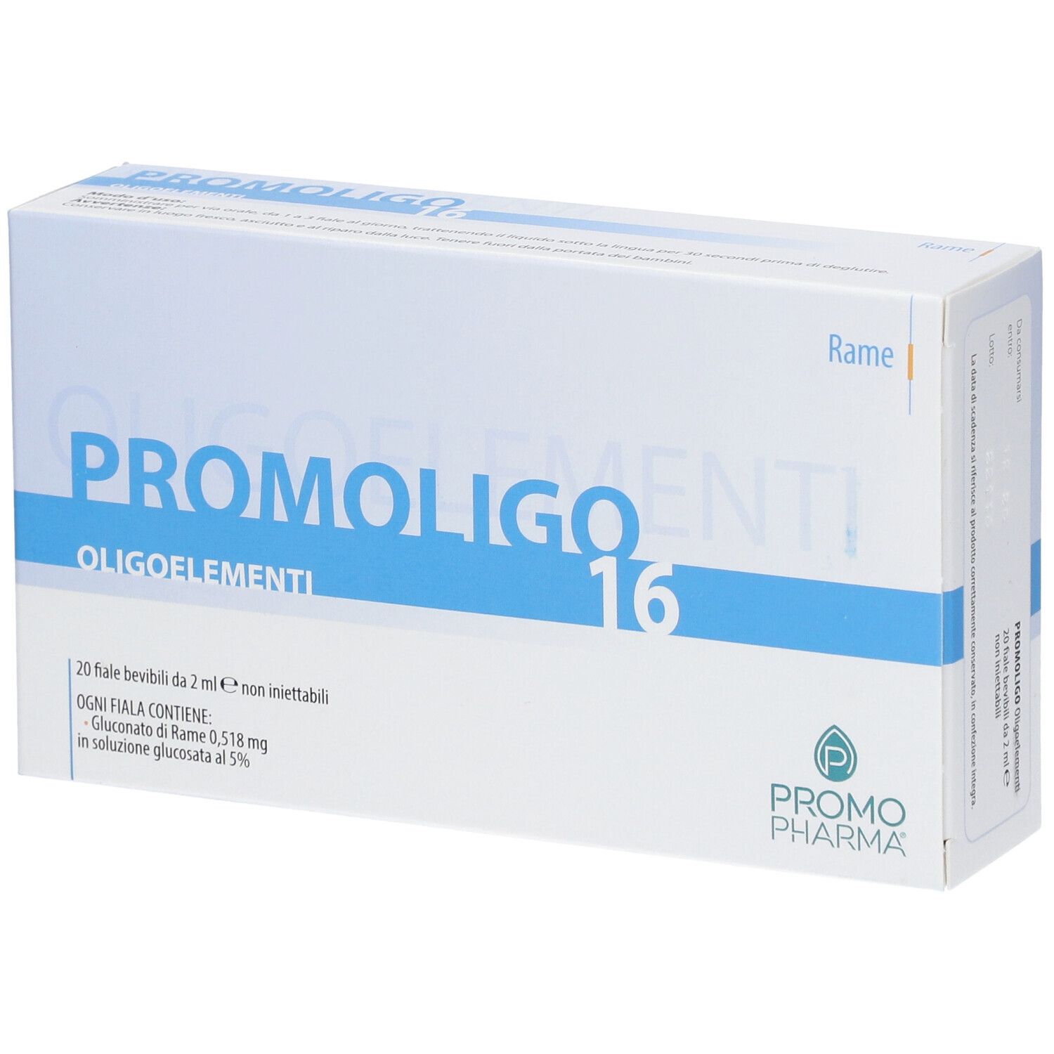 PromoPharma® PROMOLIGO 16 Rame Oligoelementi