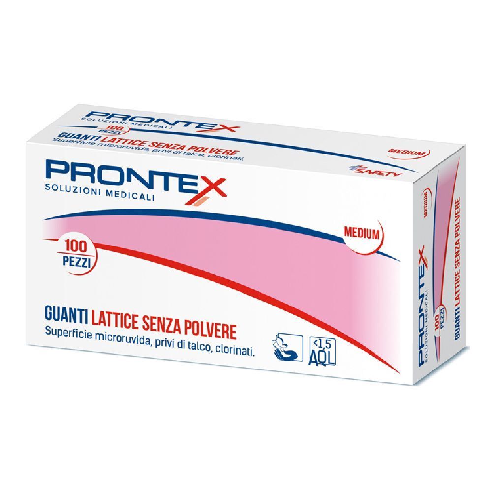 Prontex Guanto In Lattice Senza Polvere Piccolo 100 Pezzi