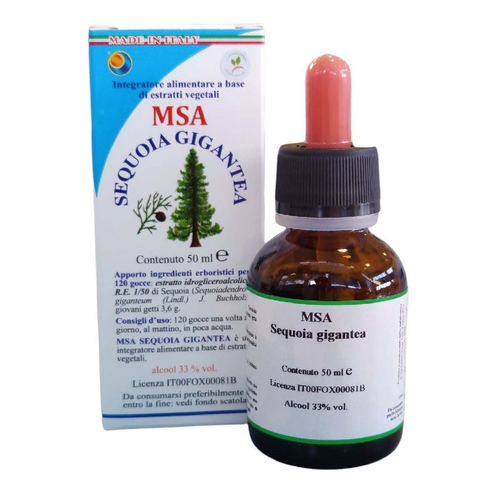 Msa Sequoia Gigantea 50 Ml ml Soluzione orale