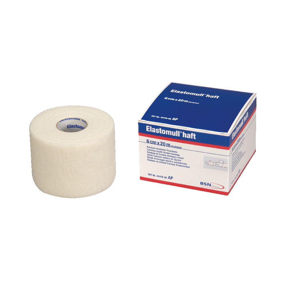 Elastomull Haf Benda Fissaggio Elastica 20m x 6cm