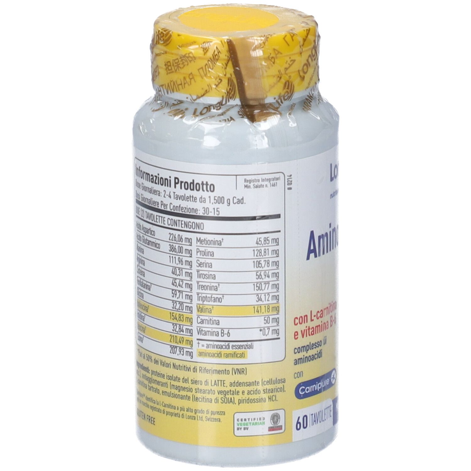 Long Life Longlife Aminocomplex 60 Tavolette - Immagine 6