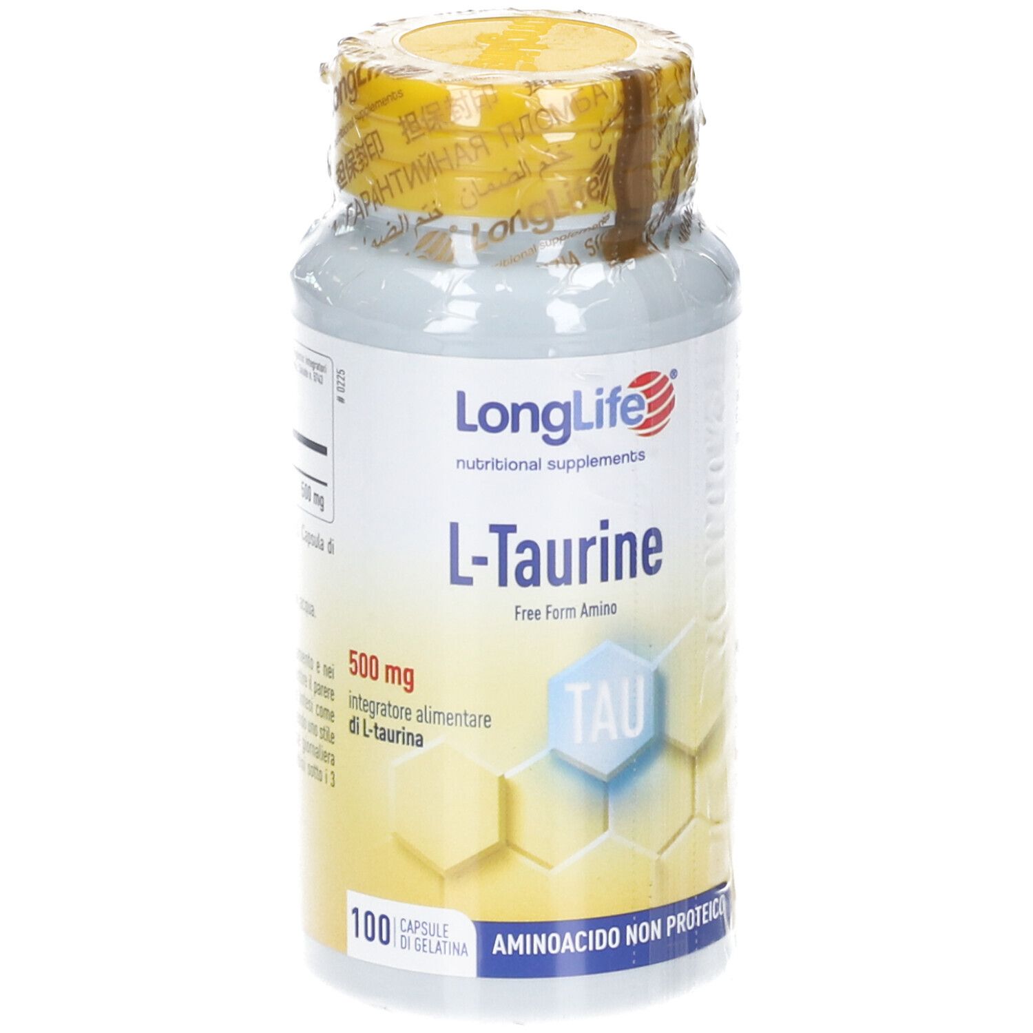 Longlife | Longlife Tonici Longlife L-Taurine 500Mg Capsule 61 G Bambino