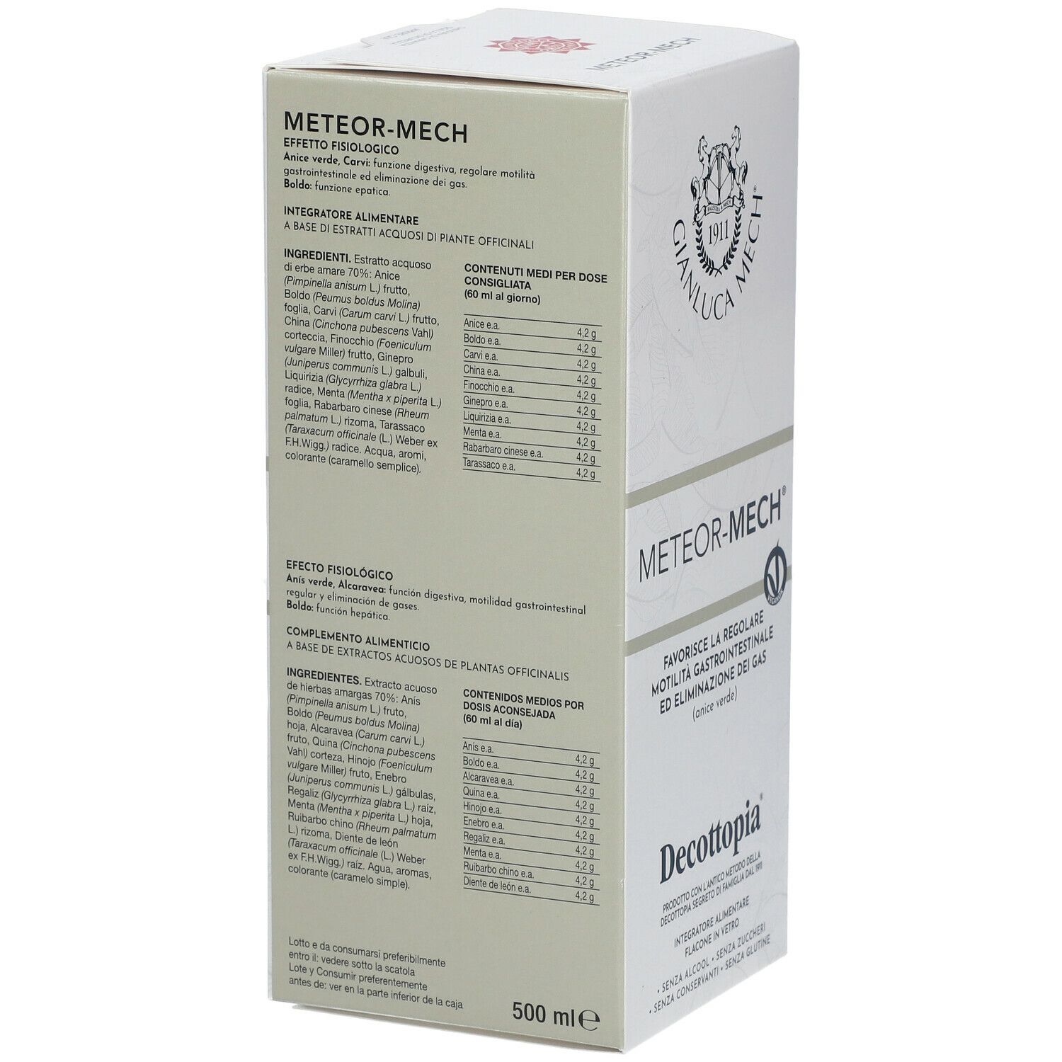 GIANLUCA MECH® Decottopia Meteor-Mech