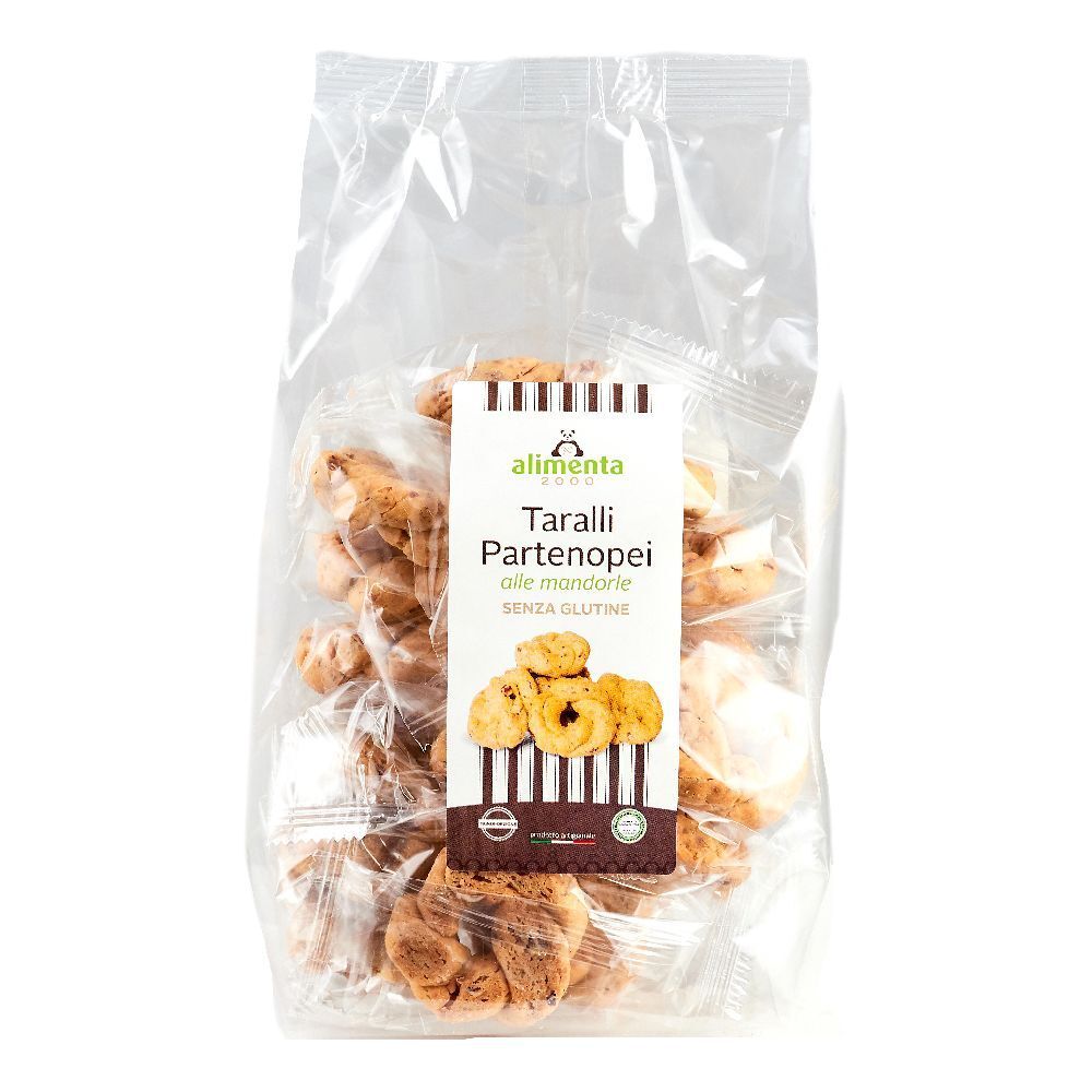 ALIMENTA 2000 taralli alle mandorle senza glutine 250 gr - Immagine 6