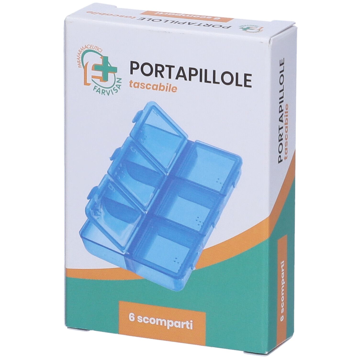 Portapillole 6 Scomparti