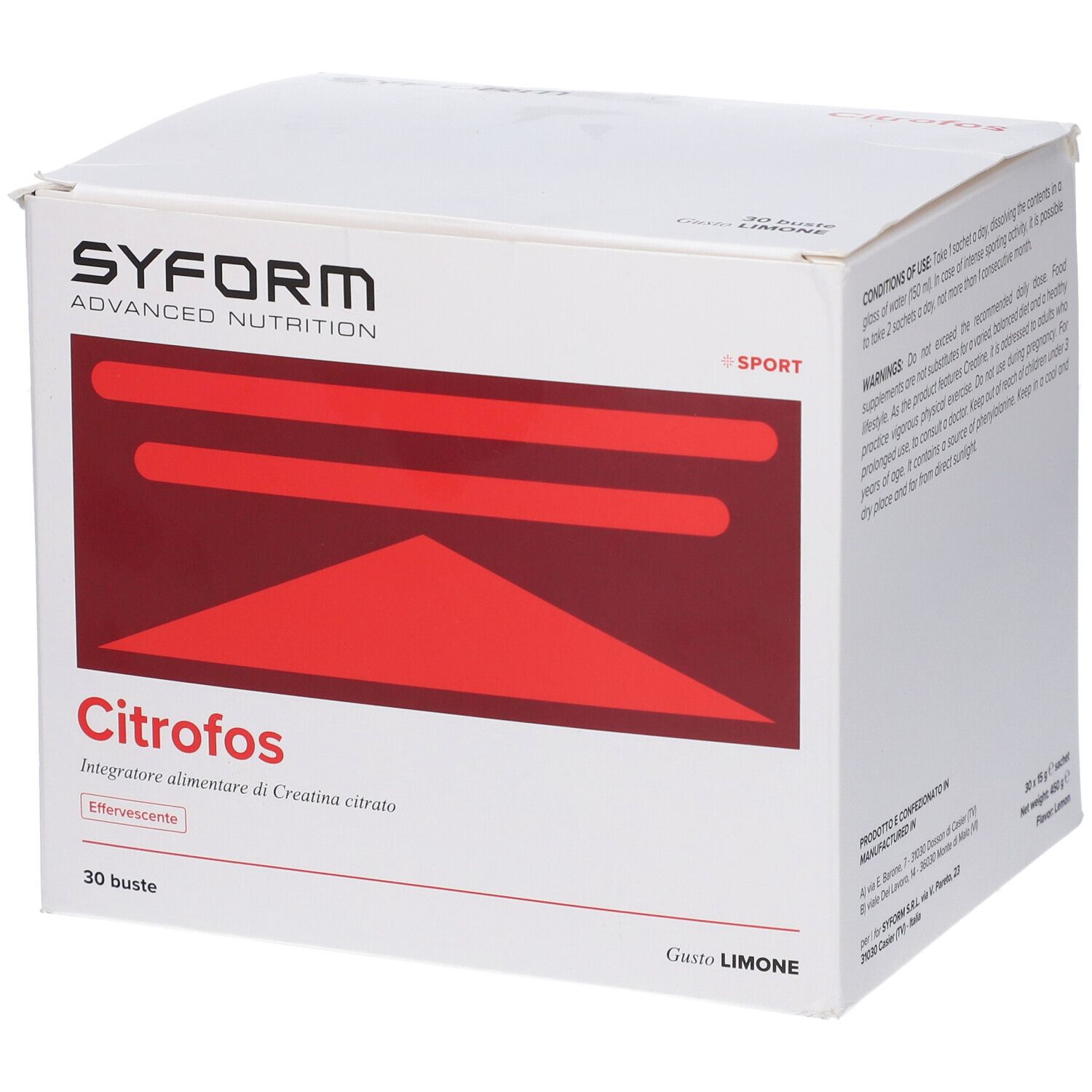 Syform Srl Citrofos Limone 30 Bustine 15 G - Immagine 4