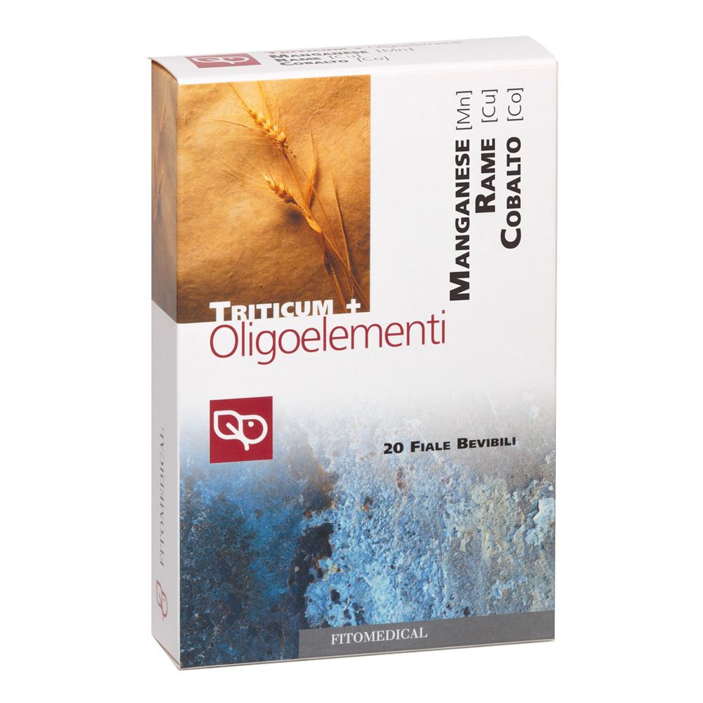 Fitomedical Cobalto/Oro/Argento Triticum+Mn+Cu+Co 20 Fiale 2 Ml - Immagine 3