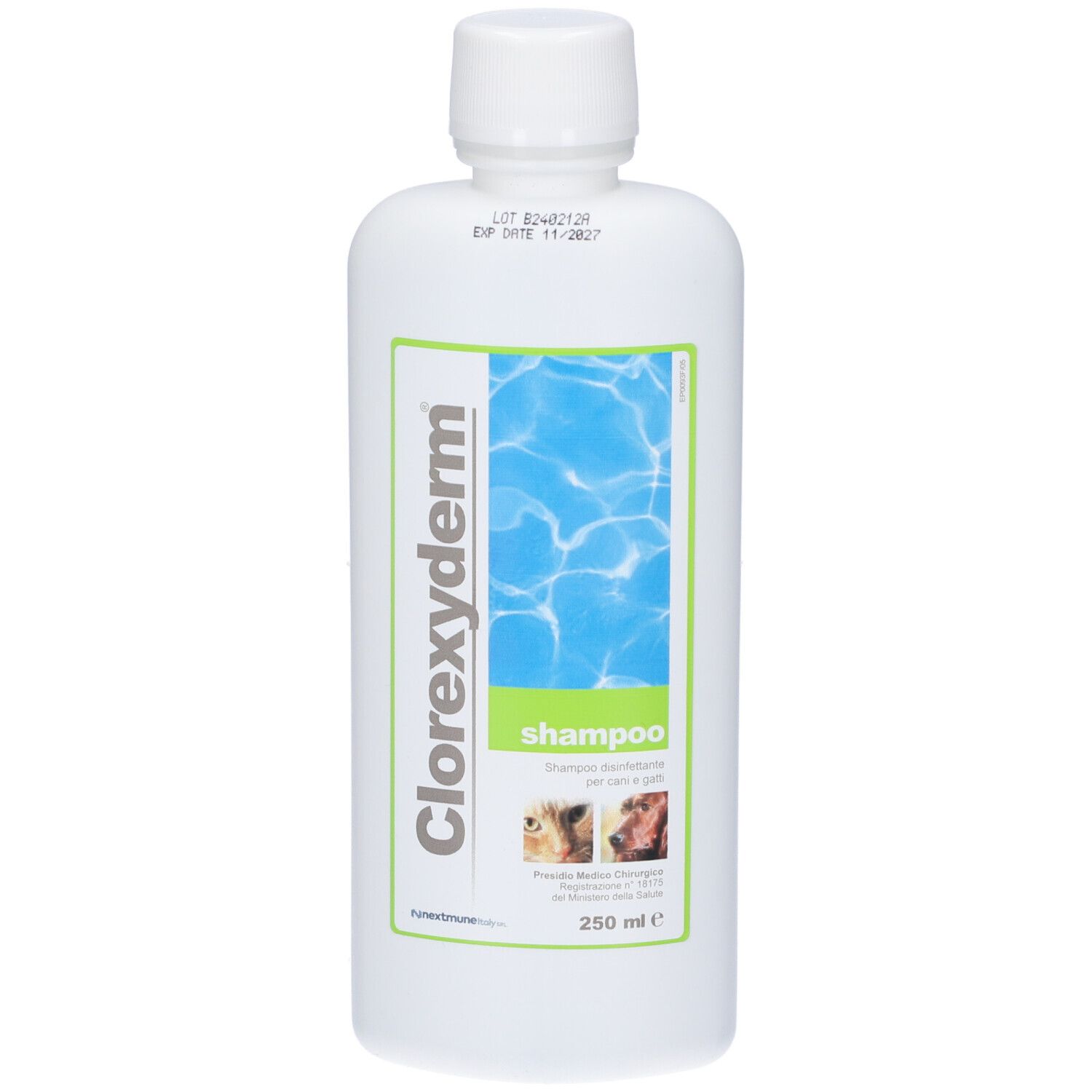 Icf Prodotti Veterinari - Icf Clorexyderm Shampoo Disinfettante Per Animale - 250Ml - Immagine 15