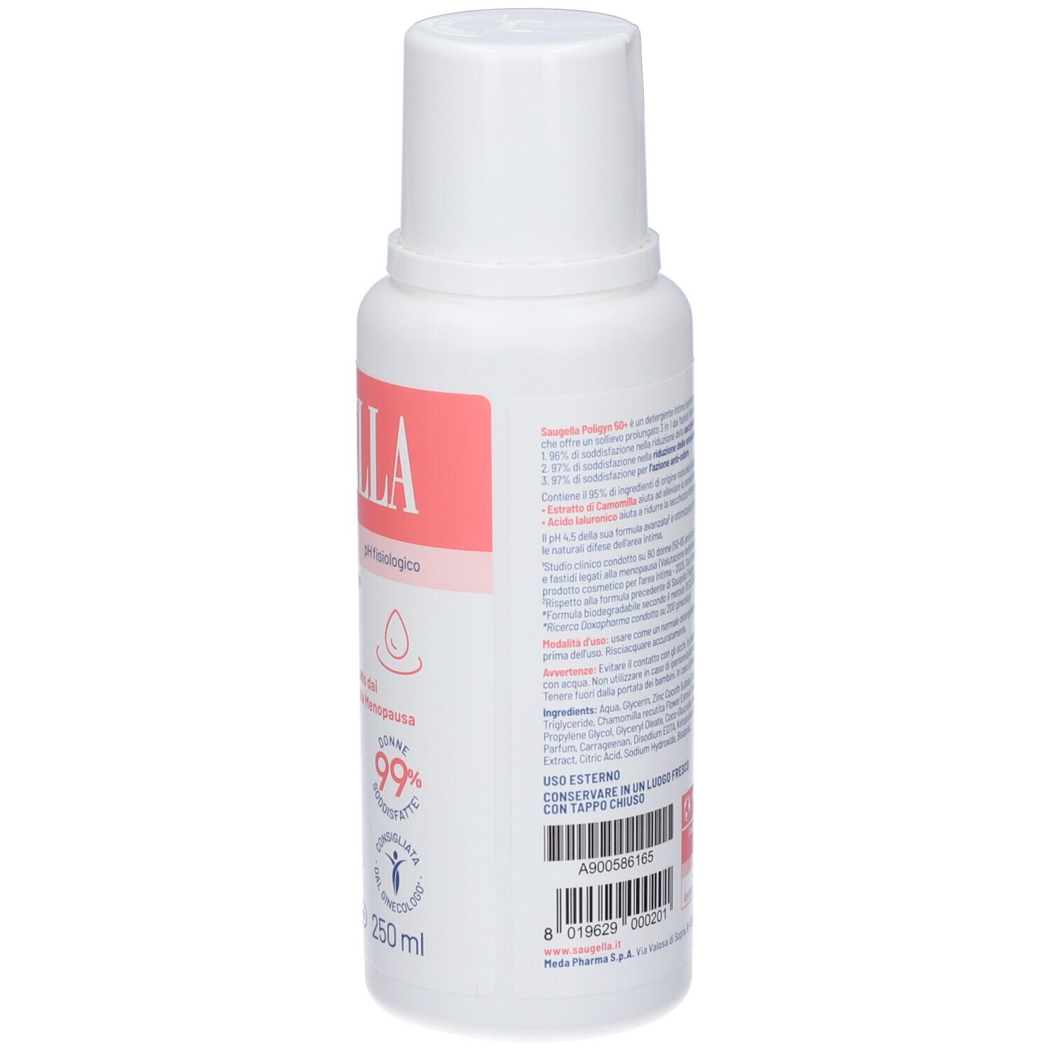 Saugella Polygyn 50+ Intimpflege-Emulsion, 200ml.
