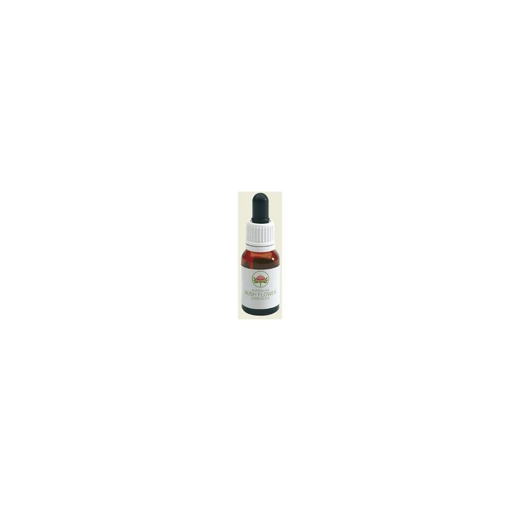 Flacone di vetro marrone con contagocce nero e tappo bianco. Etichetta con testo. Prodotto in primo piano, su sfondo bianco.