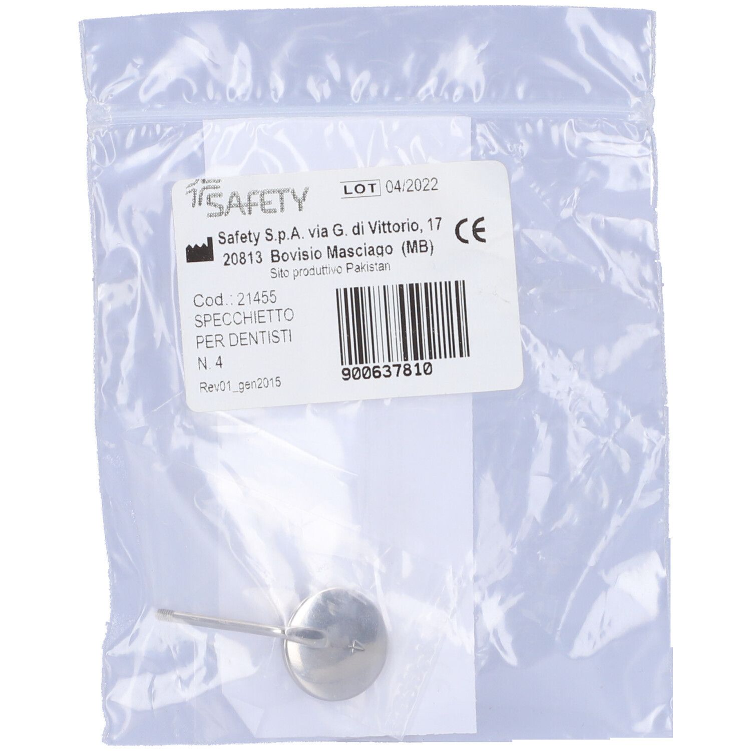 Safety Specchietto per Dentisti