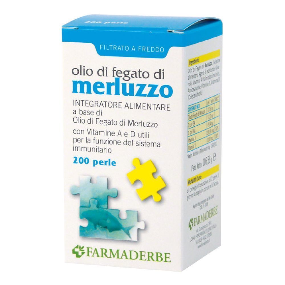 Nutra Line Olio Di Fegato Di Merluzzo
