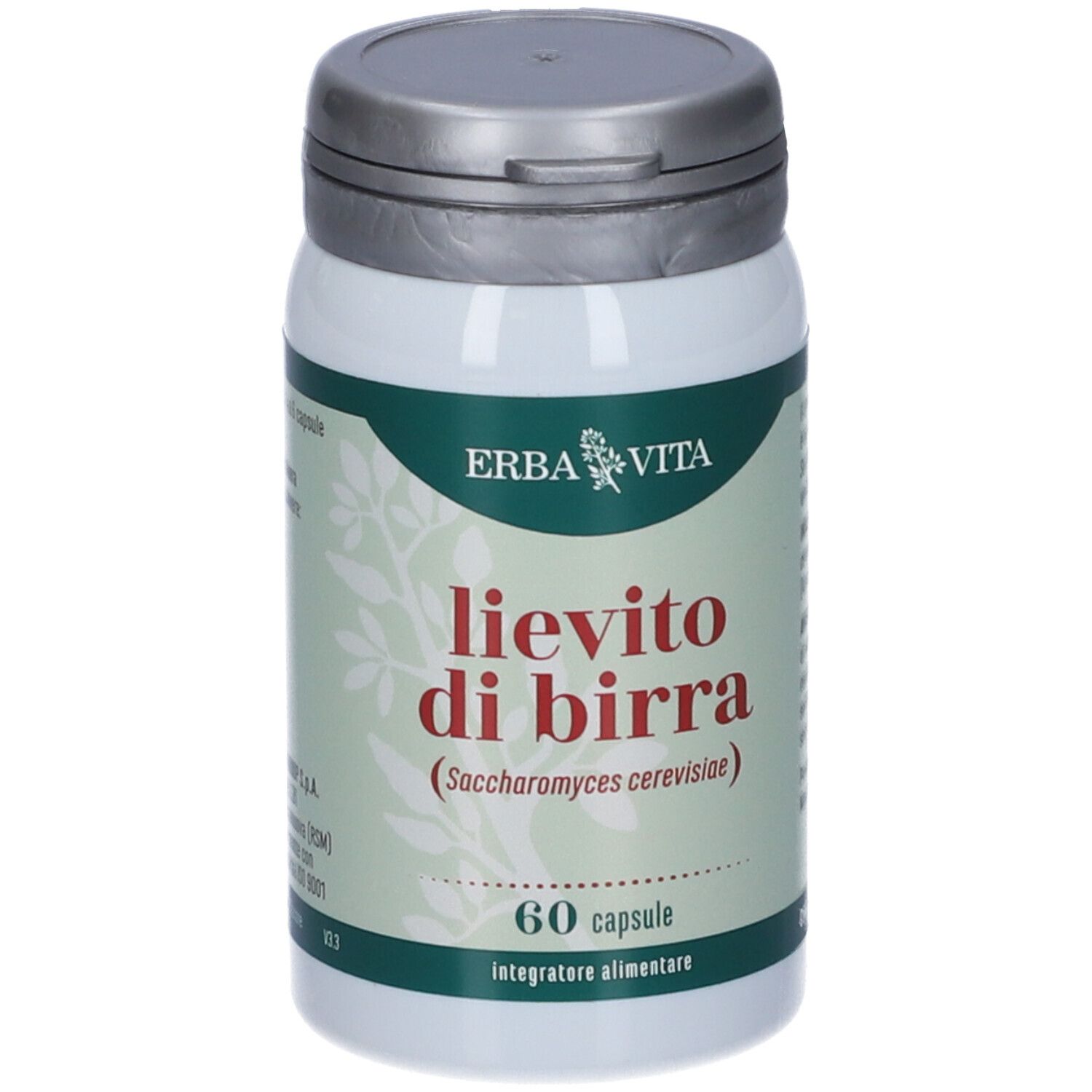 Erba Vita Lievito Di Birra Integratore Pelle Capelli Unghie 60 Capsule - Immagine 8