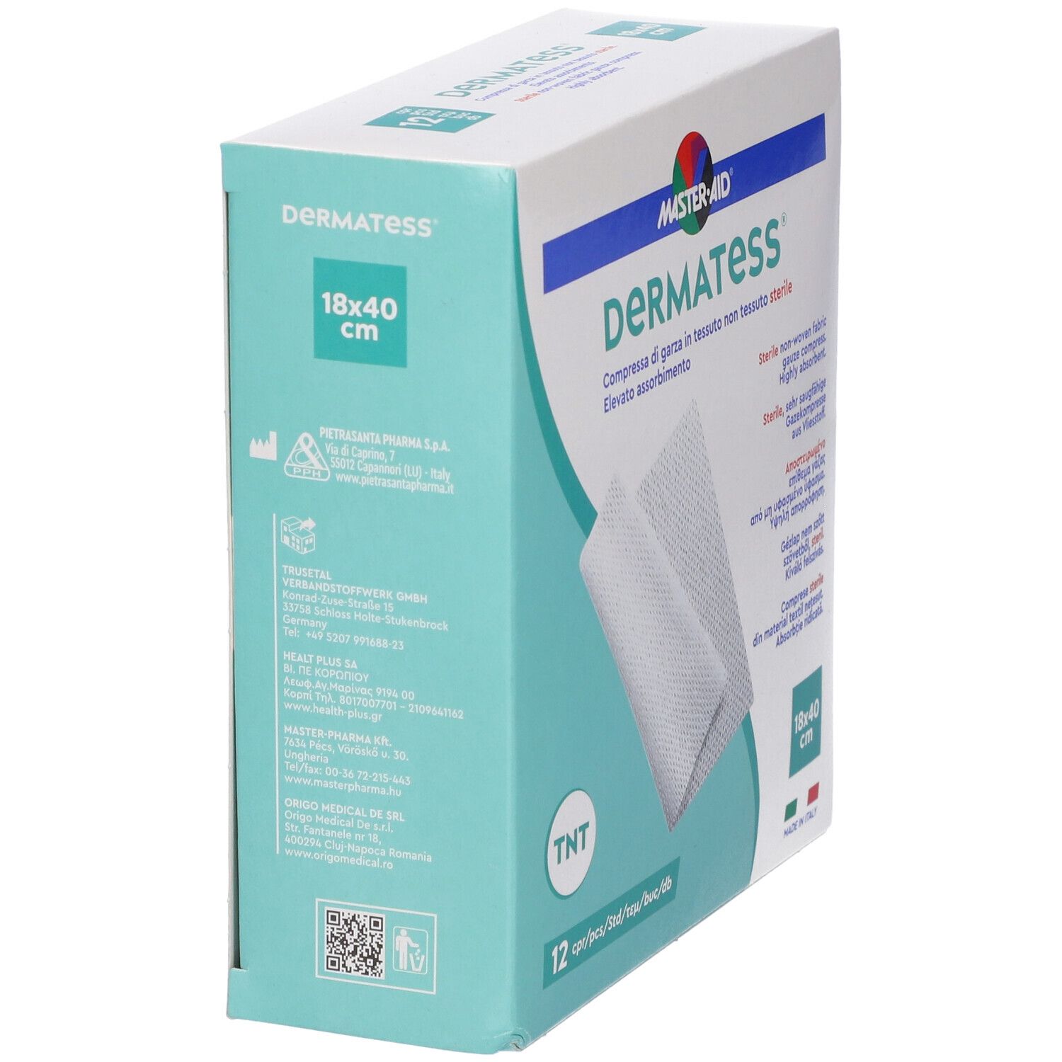 Verpackung für VenoSan 5000 Kompressionsstrümpfe mit silberner Magie.