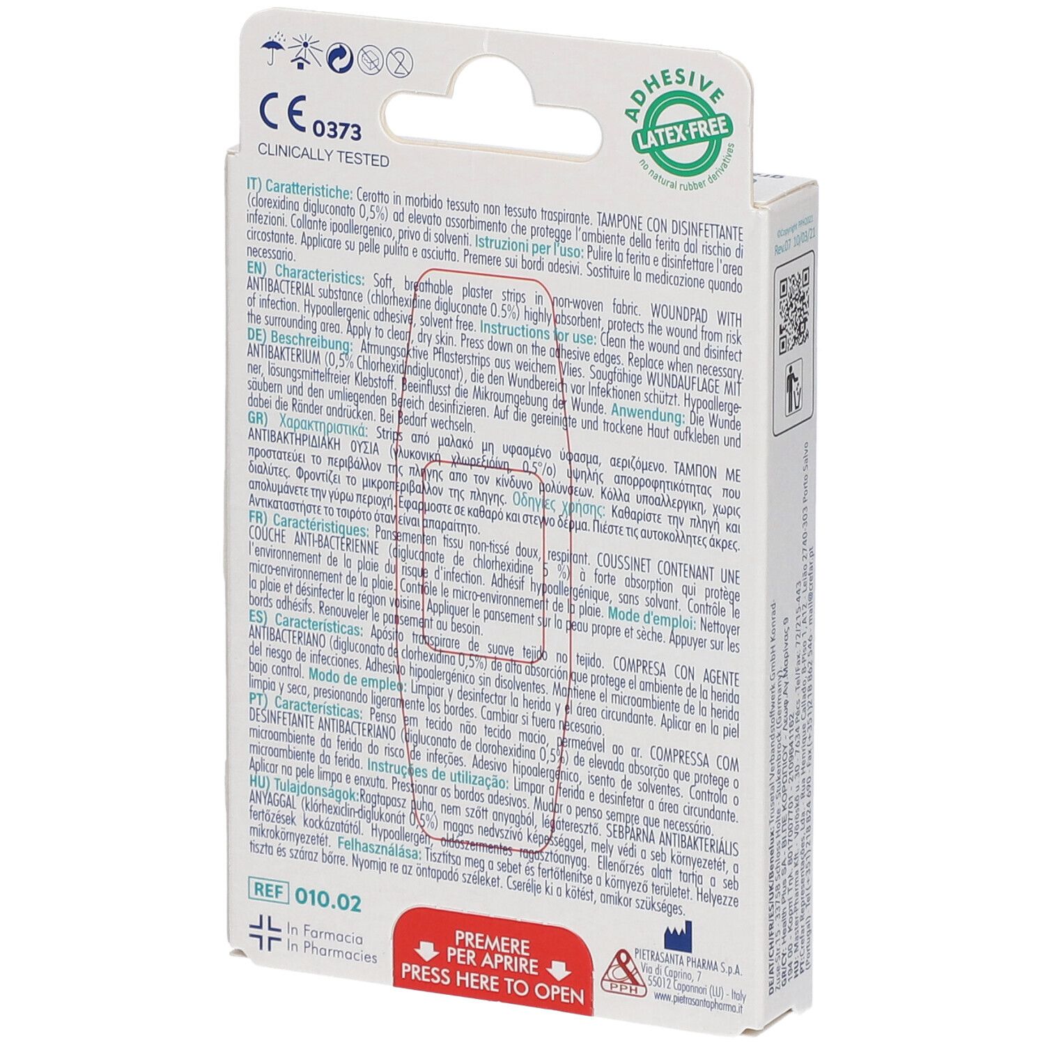 Master-Aid Dermatex Cambric Gaze-Verband, 5,5m x 5,5m.