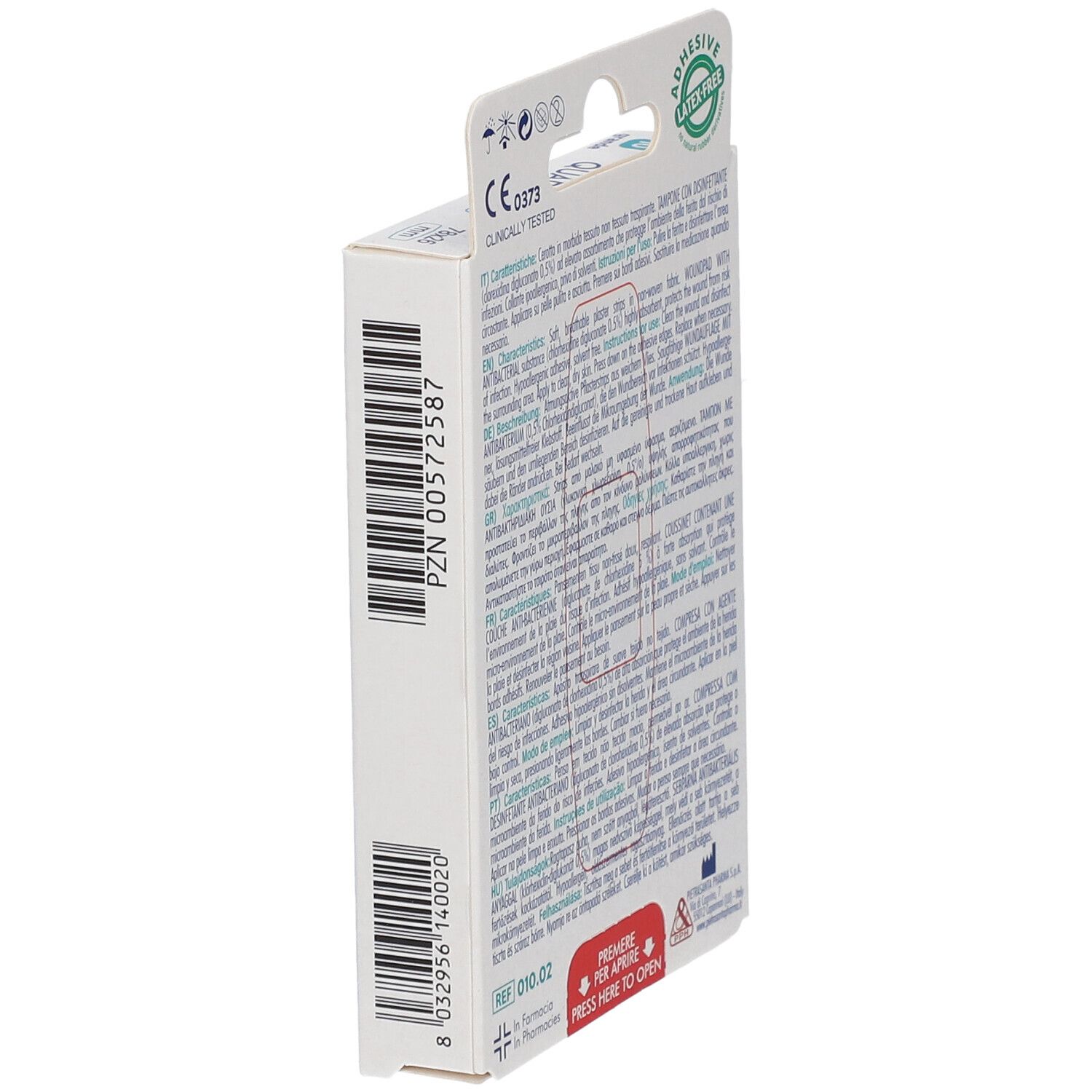 Master-Aid Dermatex Cambric Gaze-Verband, 5,5m x 5,5m.
