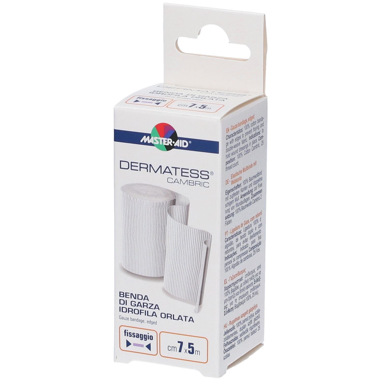 Dermatess Benda Cambric 7X5 1 St Gazebinden