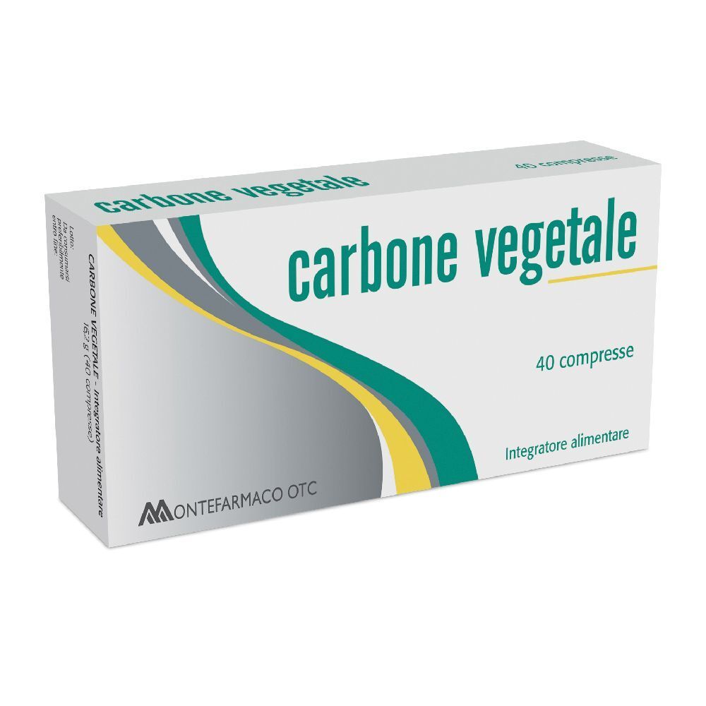 Montefarmaco Carbone Vegetale Integratore Per Intestino 40 Compresse - Immagine 10