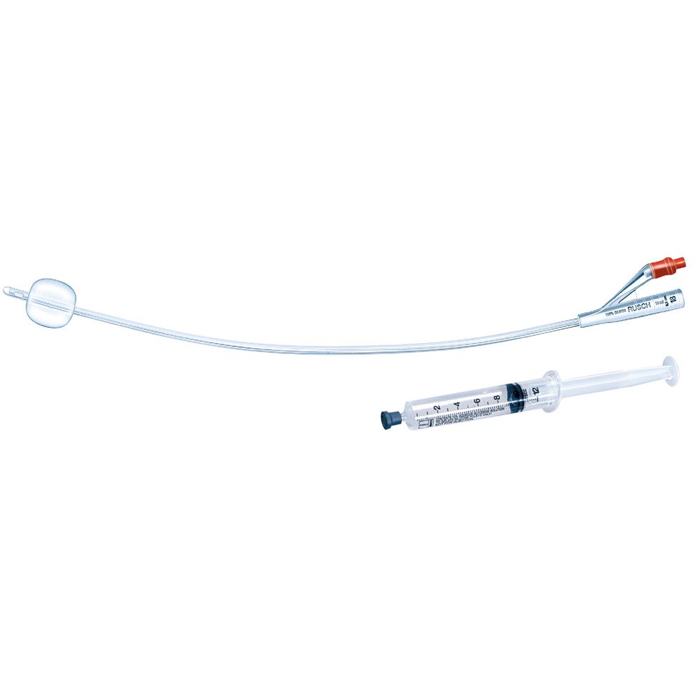 Catetere Vescicale In Silicone Profilcath Plus Scanalato 2 Vie Ch12 Lunghezza 31 Cm Punta Cilindrica 2 Fori Contrapposti Palloncino 5 Ml 1 Pezzo