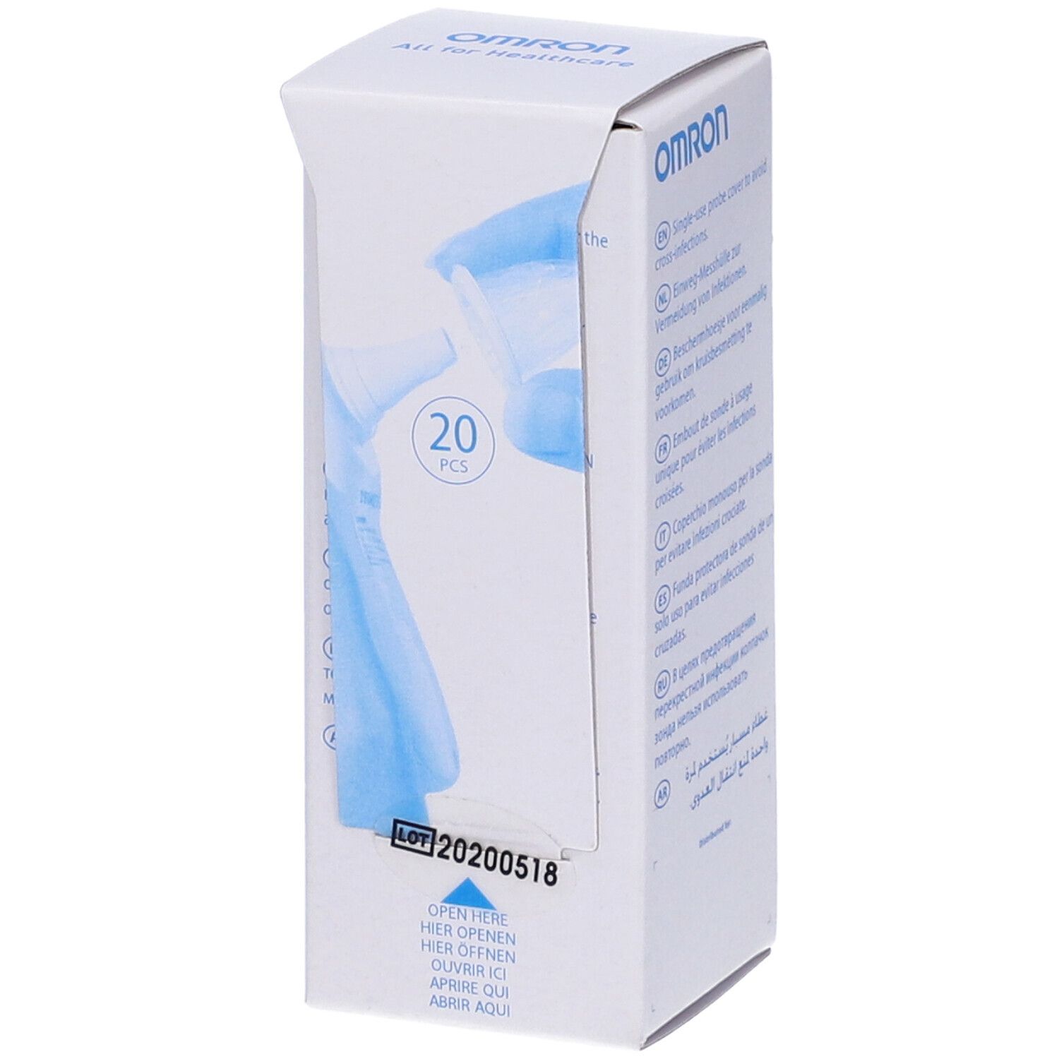 OMRON Cappuccio di Protezione Monouso per Termometro 20 pz Altro