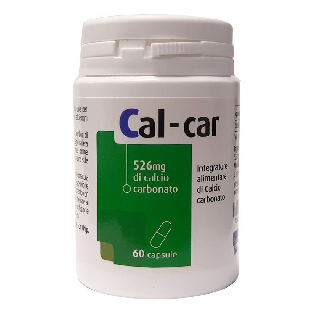 Calcar Calcio Carbonato 60 Capsule