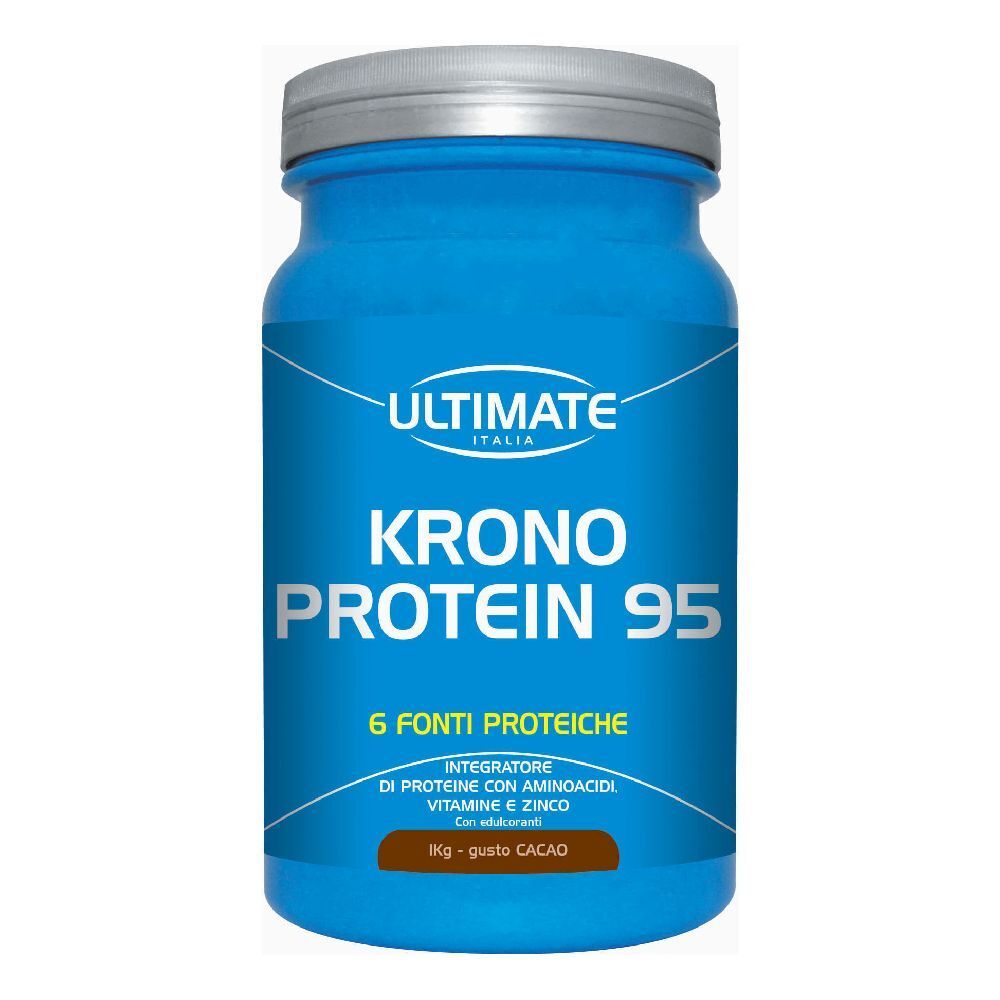 Ultimate Krono Protein 95 Cacao 1 Kg - risparmia il 10% con il codice: TOP10