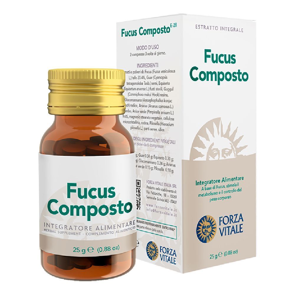 Forza Vitale Verde Ecosol Fucus Composto 60 Compresse - Immagine 5