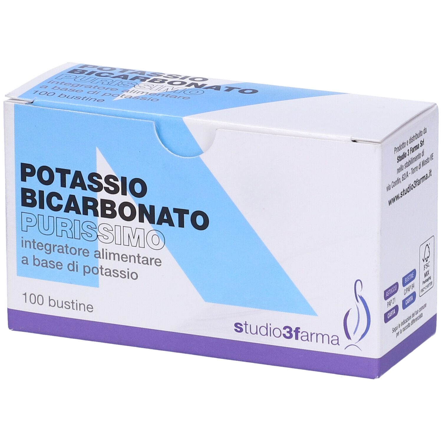 Potassio Bicarbonato Purissimo Bustine