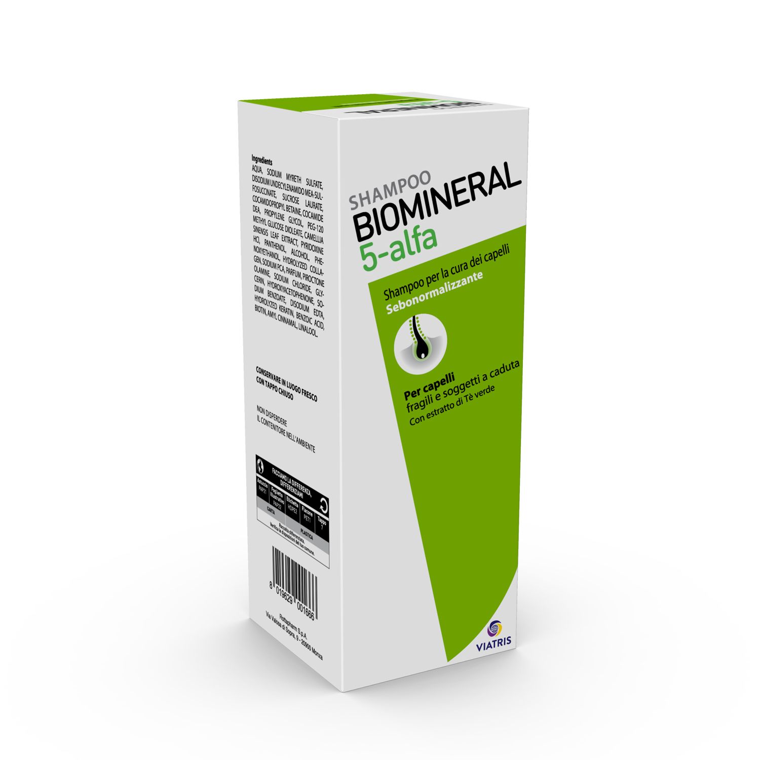 Image of BIOMINERAL 5-alfa Shampoo