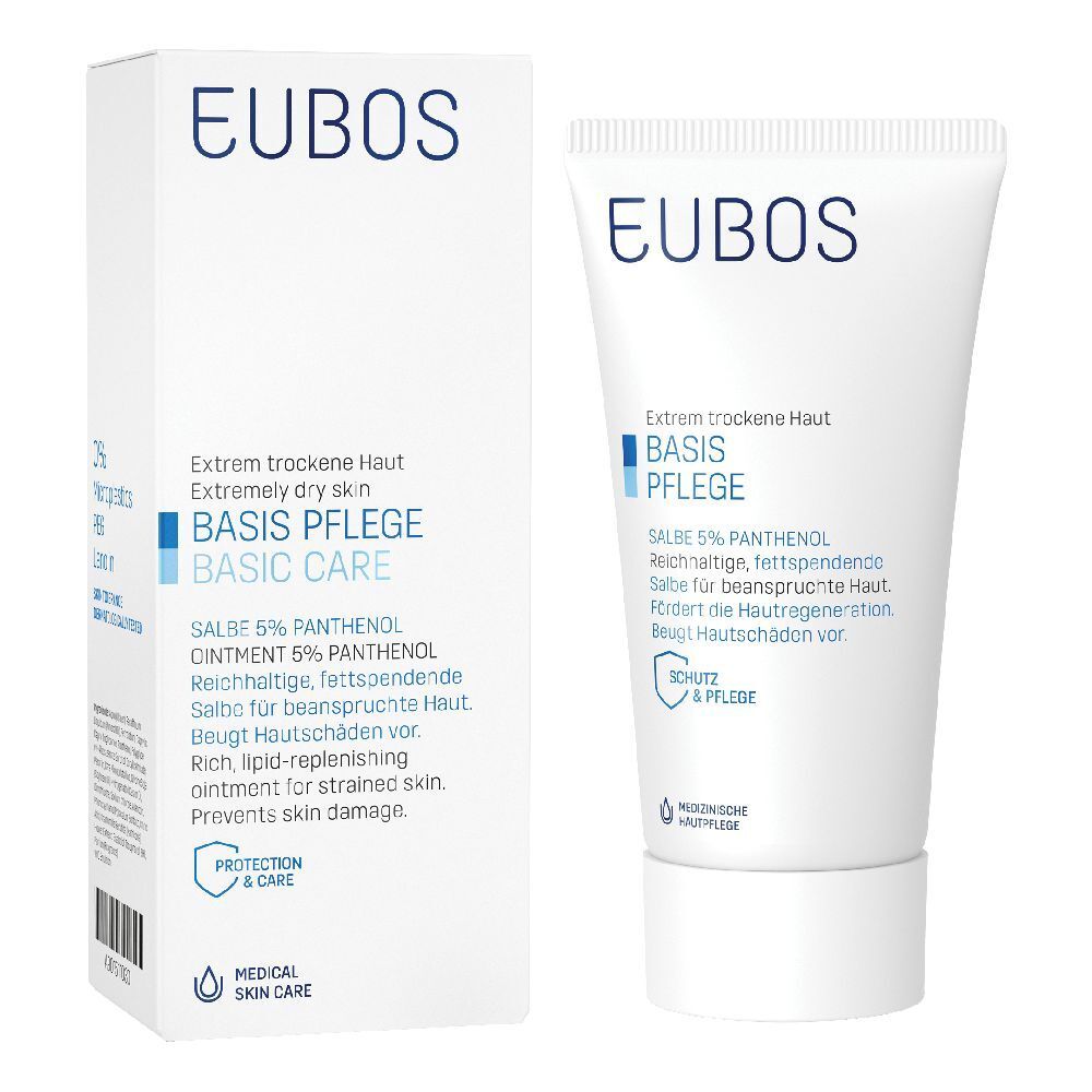Eubos Basis Pflege Basic Care Salbe - Trattamento Idratante E Lenitivo 75 Ml - Immagine 9
