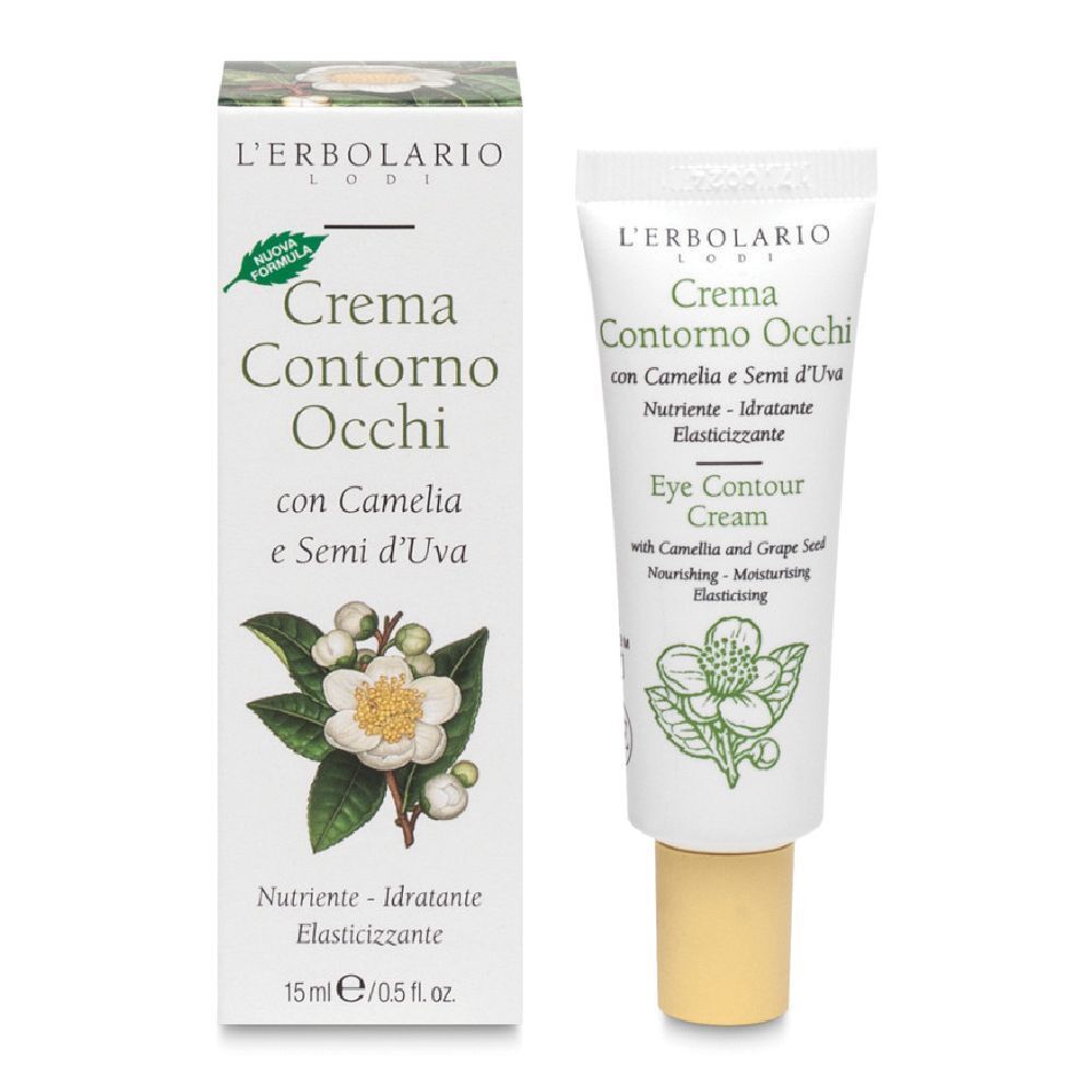 L'erbolario Crema Contorno Occhi Camelia E Semi D'uva 15 Ml Ml