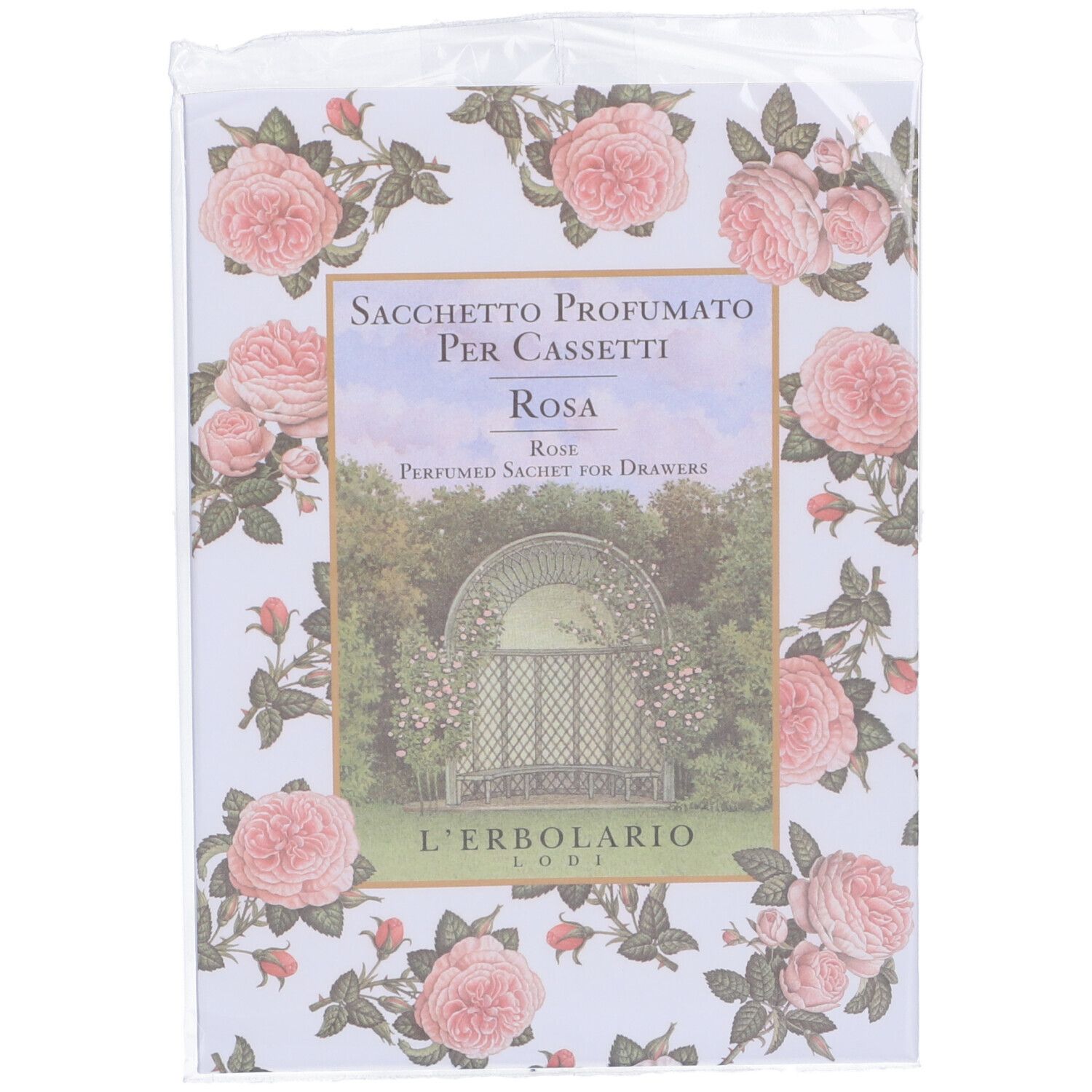 L`Erbolario Sacchetto Profumato per Cassetti Rosa