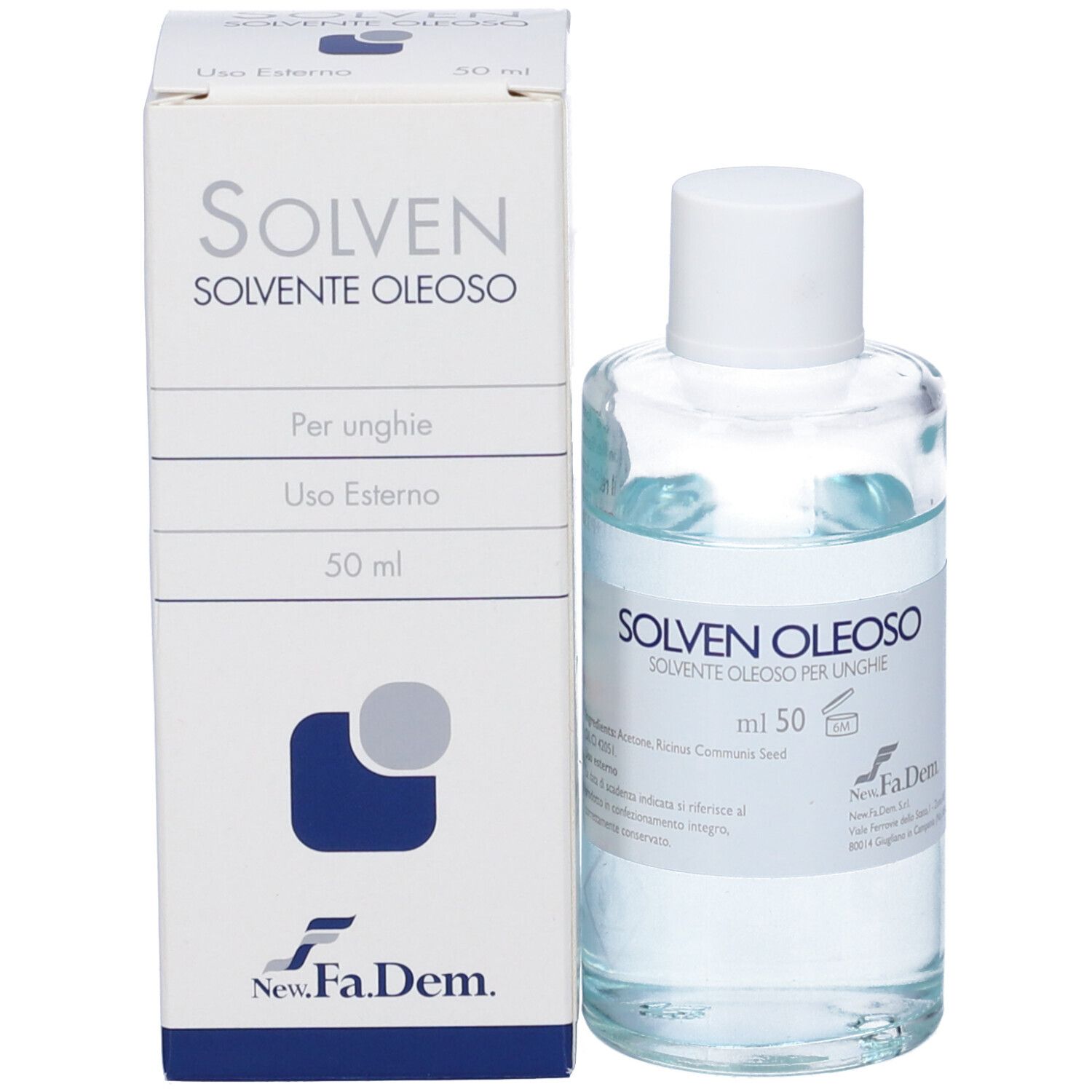 New.Fa.Dem. SOLVEN Solvente Oleoso