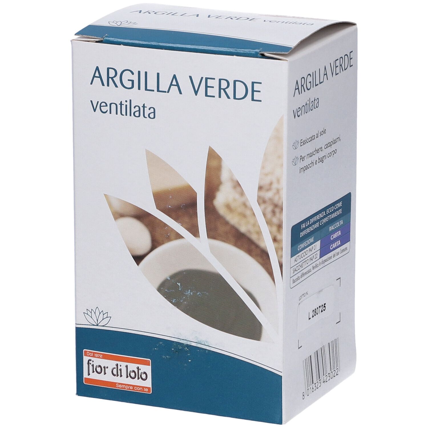 Argilla Verde Ventilata 200g - Fior Di Loto - Immagine 8