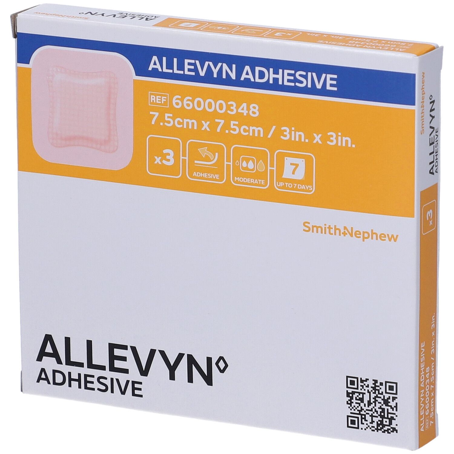 Allevyn Adh Cm 7,5X7,5 3Pezzi - Immagine 4