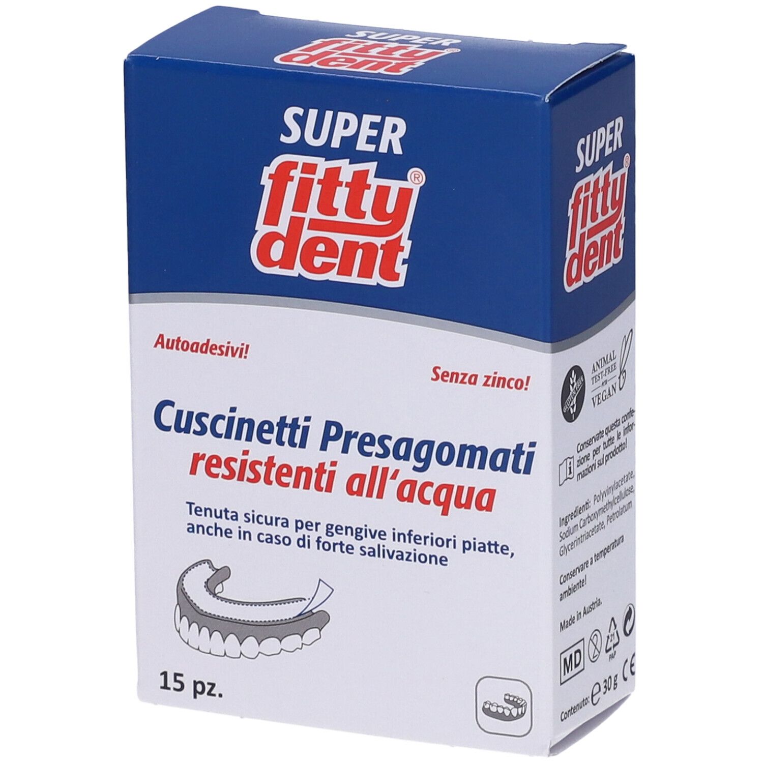 Fittydent Cuscinetti Adesivi
